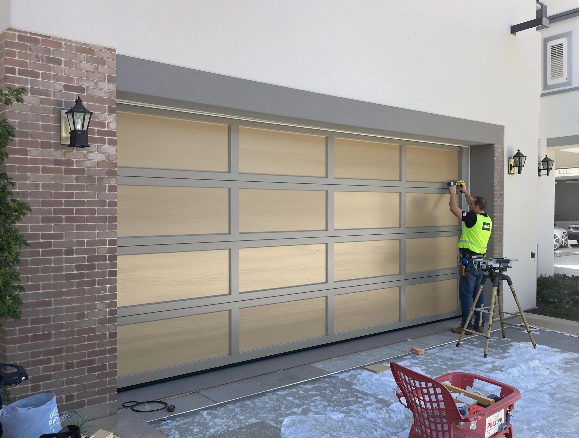 Garage door replacement service by Midway Garage Door Repair in Midway