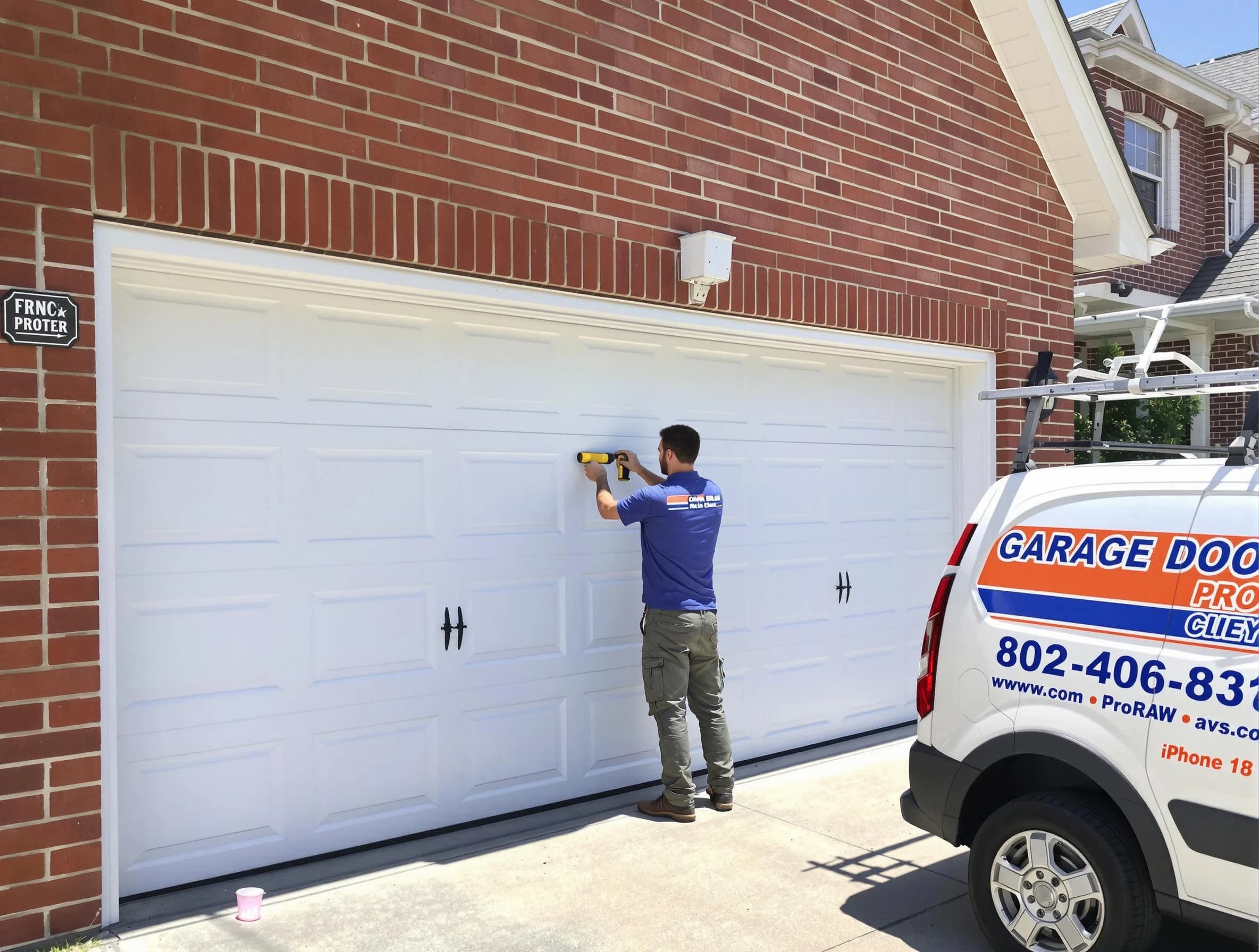 Local garage door repair service by Midway Garage Door Repair in Midway